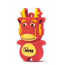 USB  4GB Mirex DRAGON RED (ecopack)
